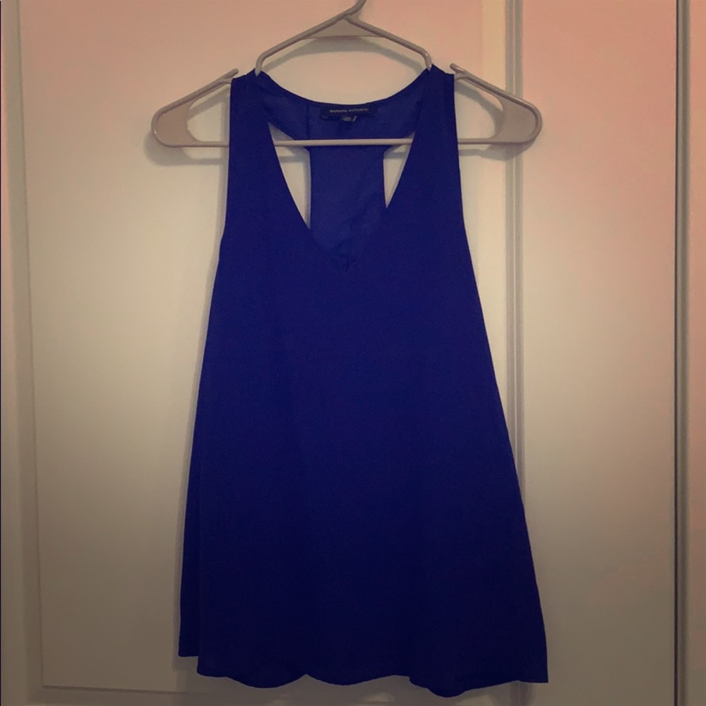 Banana Republic Royal Blue Blouse